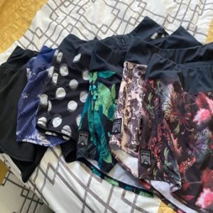 Oiselle Long Roga shorts